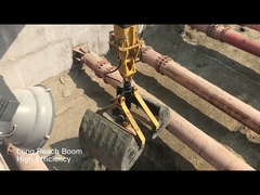 NEW have clamshell bucket hydraulic excavator long reach boom and telescopic arm excavator