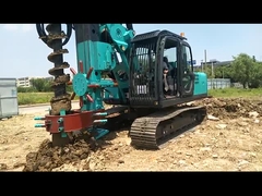 Hydraulische lange gewundene treibende Anlagen Stapels Bohrerdrehbohrgerät CFA KR80M