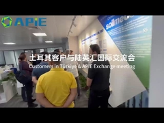 Türkei-Kunden besuchen APIE für internationalen Austausch und Zusammenarbeit