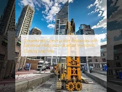 Optimierte Bauprozesse mit Kugelfräsern und Getriebe-Hydromill-Schneidemaschine