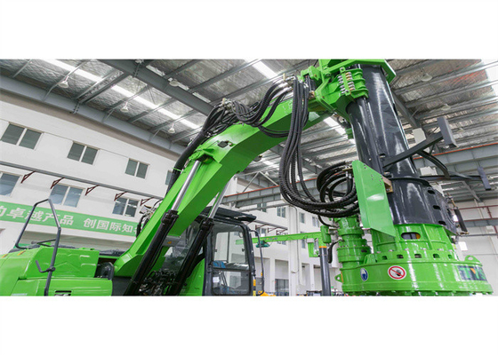 Grundlagen-Bergwerk TYSIM KR50A Drehbohrgerät-24m hydraulisch