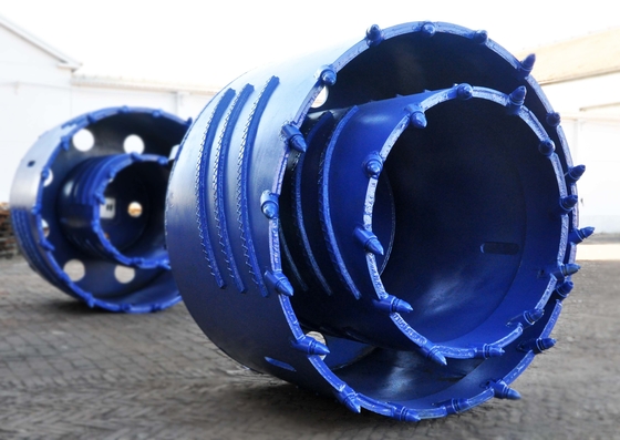 1000mm doppelte Fass-Kern-Felsen-Bohrer mit den Felsen-Zähnen Rig Tool