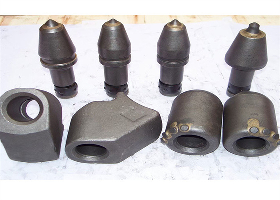 Tiefer runder Schaft-Meißel der Grundlagen-19mm benutzt für die Anhäufung von Bohrgeräten