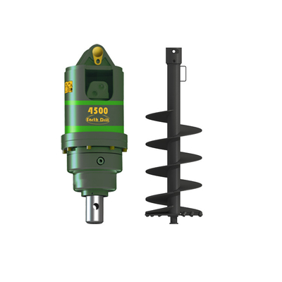 Hydraulisches Erdgrabwerkzeug S4, 100–400 mm Durchmesser, 65 mm, Gerätehöhe 585 mm