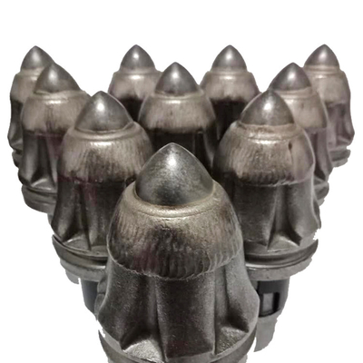 Auger Round Shank Bullet Teeth Bit 25 mm Rock Bucket
