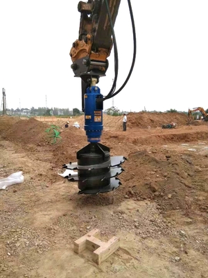 Drehmomentstarke hydraulische Erdgrabendes Werkzeug mit Drehzahlbereich 44-98 U/min u. 511-1 N.m