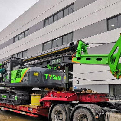 32m Maschine KR150D 30rmp 150 KN.M Bore Pile Driver