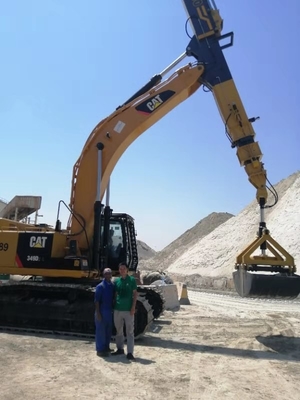 APIE KM220 Effizienter und vielseitiger Bagger mit Teleskoparm mit 22 m Tiefe