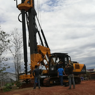 1000 kN maximale Last, multifunktionale PLC-Bohranlage, 800 kN, 45 m Masthöhe