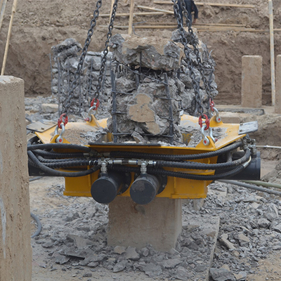 Spitzentechnik AP500S Pile Breaker Maschine Hydraulische Beton Schneider Quadrat 280kN Für den Bau
