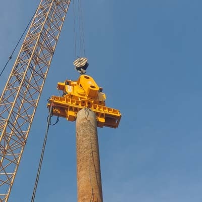 Elektrische Vibro-Hammer für Bausammelmaschinen