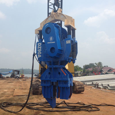 Automatisierte Maschinenbau-Ausrüstung APZ120A für Bausammelmaschinen Elektrische Vibro-Hammer