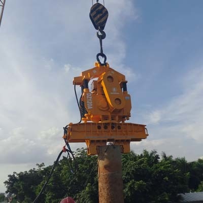 Ausrüstung für die Antriebsführung von Haufen mit hoher Arbeitsleistung Haufenhammer 120Kw Elektrischer Vibro-Hammer für Stahlgehäusehaufen