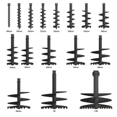 Hydraulische Boden-Erd-Auger-Antrieb und Bohrmaschine für Bagger Schiebe Steuerung Backhoe-Lader Kran-Traktor