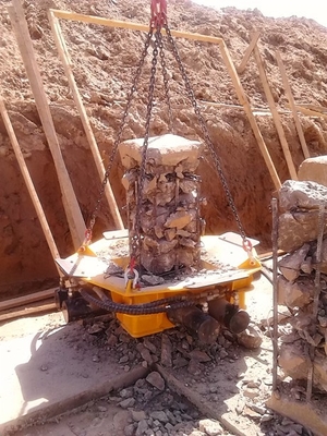 Weit verbreitete Quadratbrechermaschine Hydraulische Bodenbelag Beton Straßen Pile Cutter