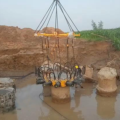 Grundpfeiler hydraulische Schneider Betonbrecher Pfeiler Brechmaschine für Bagger Top Verkauf Pfeiler Brecher