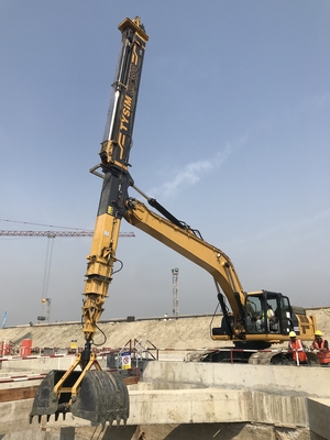 Hochwertige KM150 Motorisierte Sicherheit Kleiner Rad Roboter Boom Bagger Teleskoparm