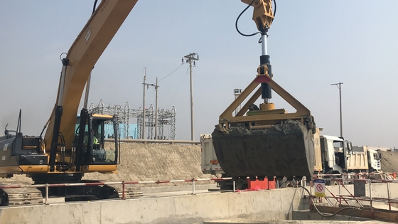 Anpassung Bagger Teleskoparm Langstrecken Boom 22 Meter Langarm für CAT