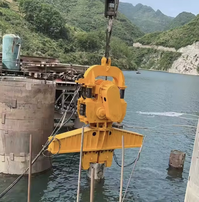Bauwerk Vibro Hammer APZ60A Elektrische Vibrations-Blatt-Pile-Treiber zum Verkauf