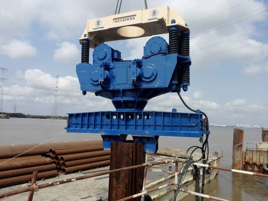 Pile Driver Stahlblech Piling Elektrische Vibro Hammer für Brückenprojekt Offshore