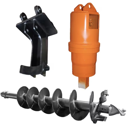 Power Earth Neue Teleskop-Handler/Skid Steer Loader Montierte Auger mit Motorpumpe Getriebe Kernkomponenten für Landwirte