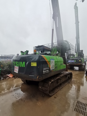 35m Gebraucht-Piling Rig Hydraulische Crawler-Bohrmaschine mit neuer Generation elektronischer Steuerungsplattform für den Bau