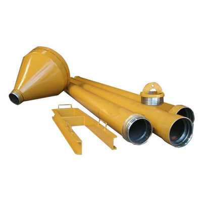 High Quality Steel Plate Tremie Pipe with Up To 300mm Diameter for Construction Drilling Rig Tool