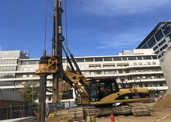 Raupen-Mat Machine For Piling Mini-Drehbohrung Rig Borehole Hydraulic 125kNm 43m