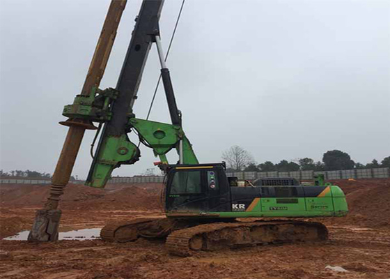 Boden-Raupe CAT Chassiss 60m/Min Hydraulic Piling Rig Machine, die Rig In Foundation bohrt