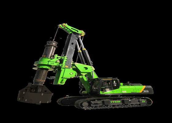 Stapel-Fahrer Engine Displacement 32000Kg 1800mm hydraulischer rotierender konkreter Bohrmaschine-6.7L
