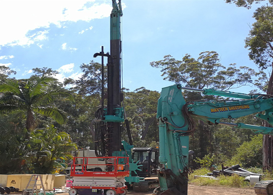 bohrungs-Rig Ground Screw Pile Driver-Maschine 80kNm hydraulische CFA Multifunktions