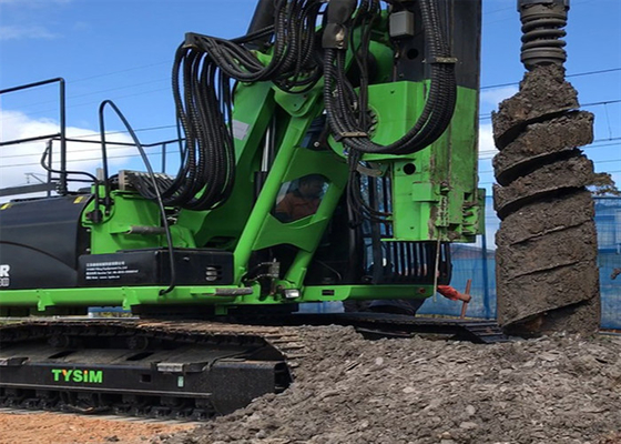 Ölplattform 272L/Min Multifunctional Highway Auger Pile angebrachte Fahrer-28m Raupe