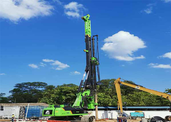 Bohrungs-Stapel-tragbare hydraulische Bohrmaschine 700mm 60m/Min Screw Pile Drilling Machine