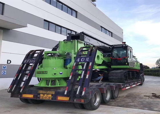 800mm hydraulische Multifunktionsbohrung Rig Rotary Head Equipment Bohrloch-2.8km/H