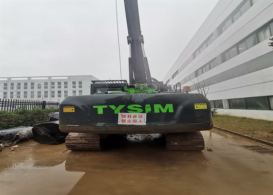 1000mm 1200mm hydraulische Raupen-Bohrgerät-Maschinen-35m benutzte Stapel-treibende Ausrüstung